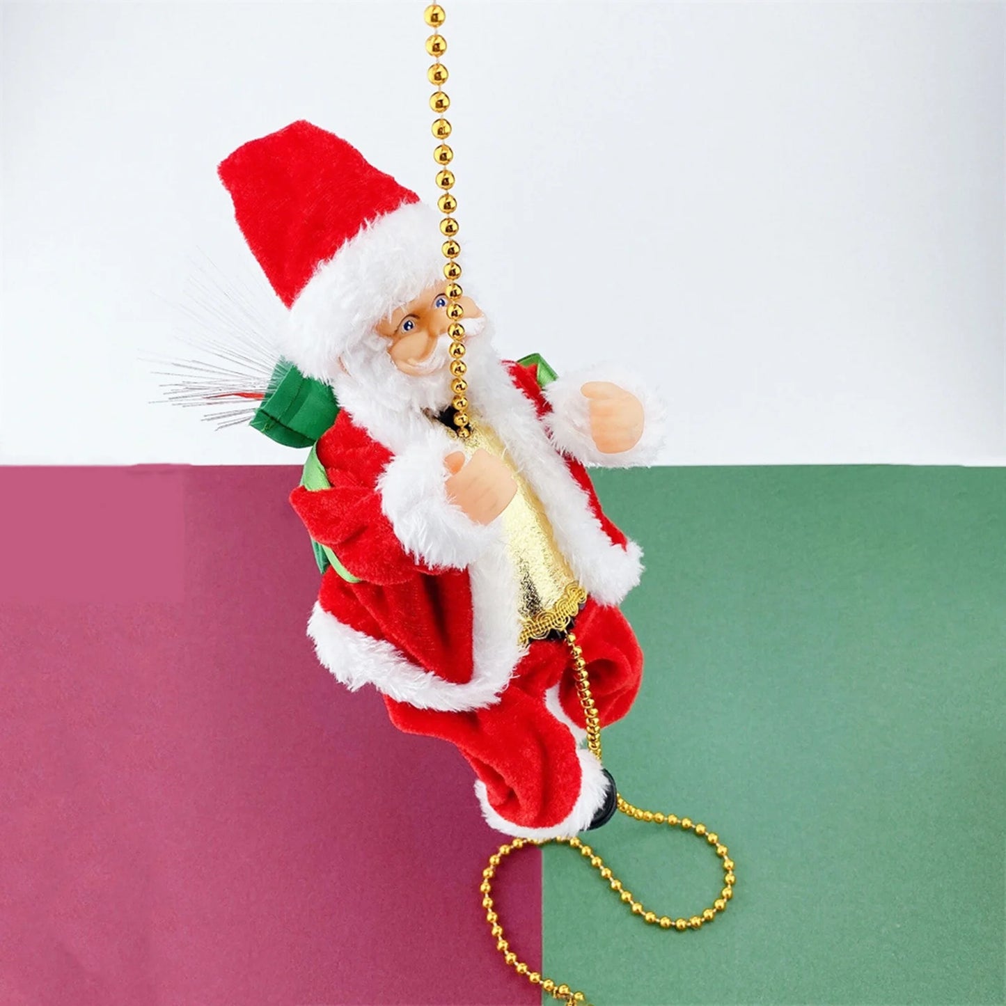 Climbing Santa Claus